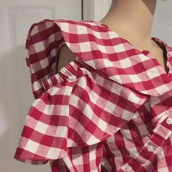 Walter baker gingham Anabella top - Picture 4 of 8